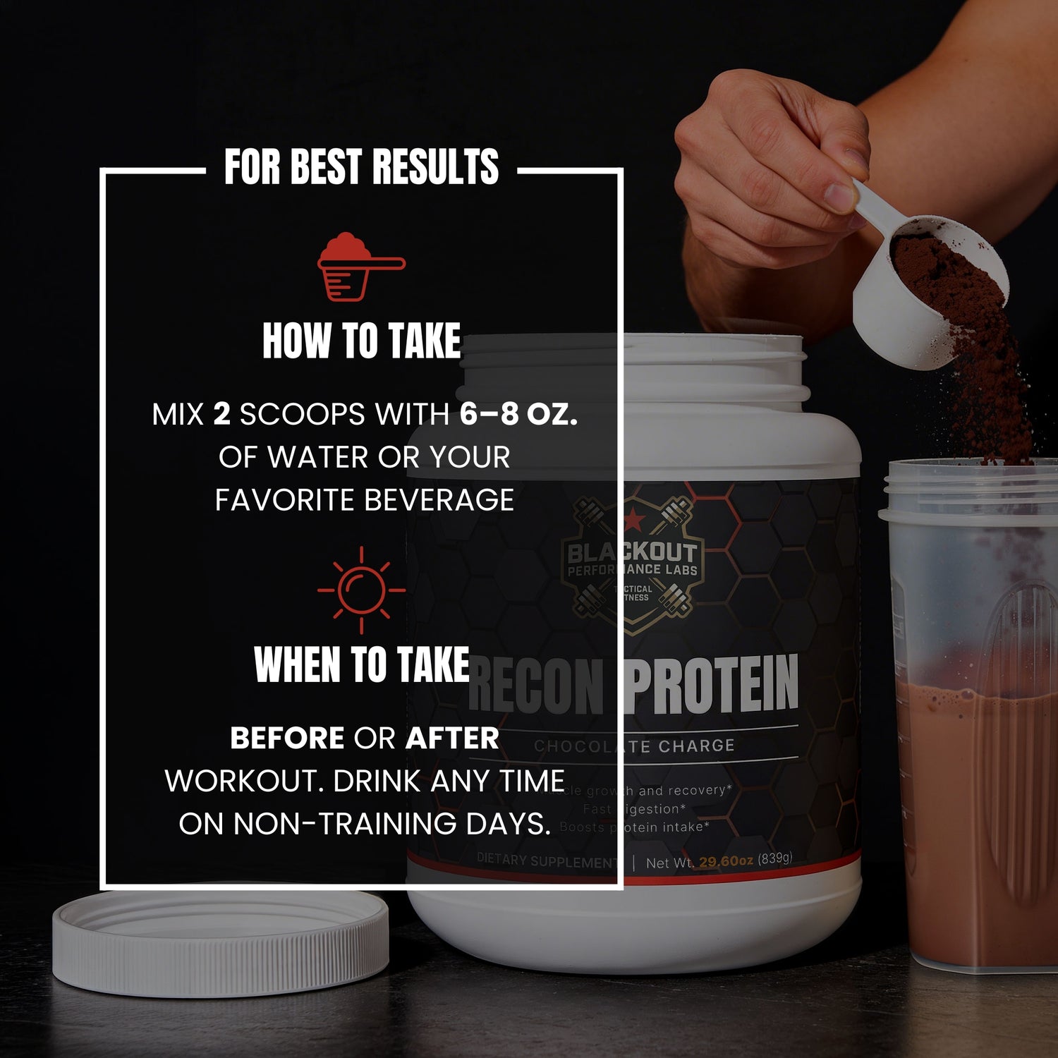 RECON PROTEIN (Chocolate Charge)