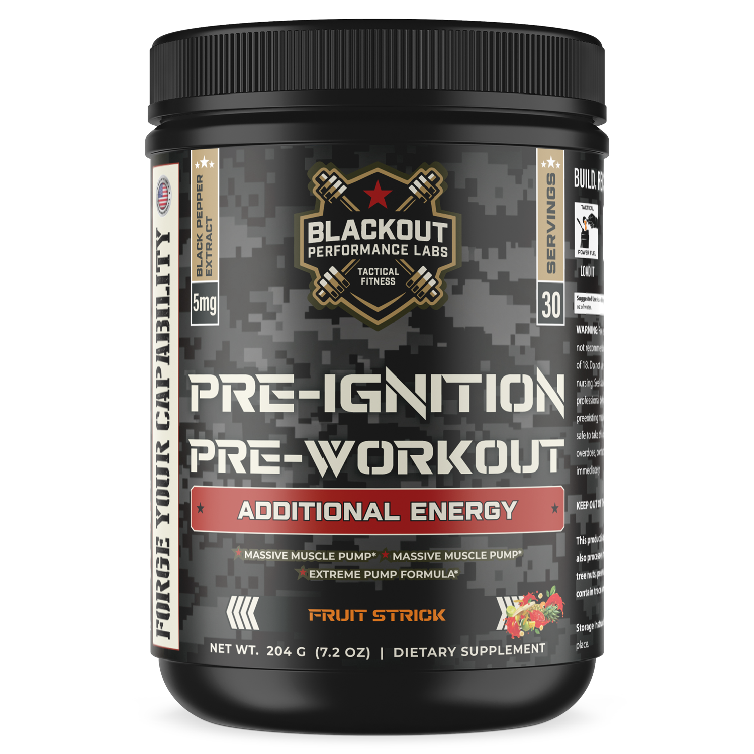 Pre-Ignition Pre-Workout